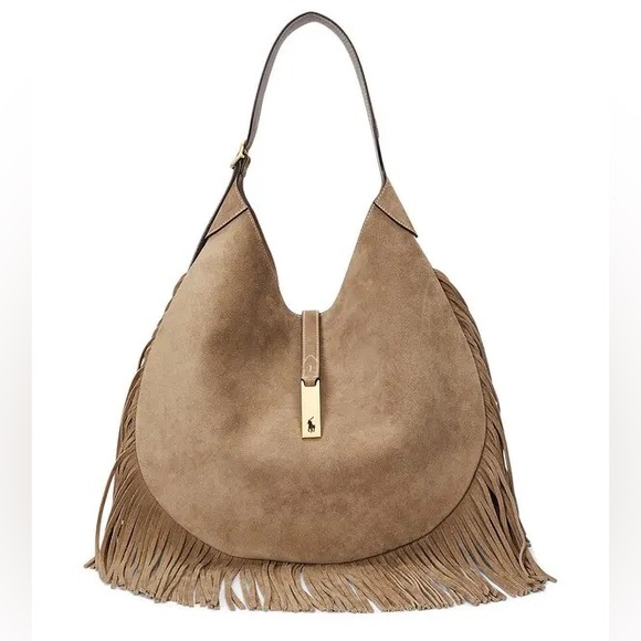 Ralph Lauren Handbags - NWT Ralph Lauren fringe shoulder bag